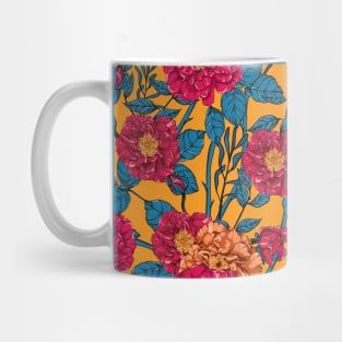 Rose seamless pattern 1 Mug